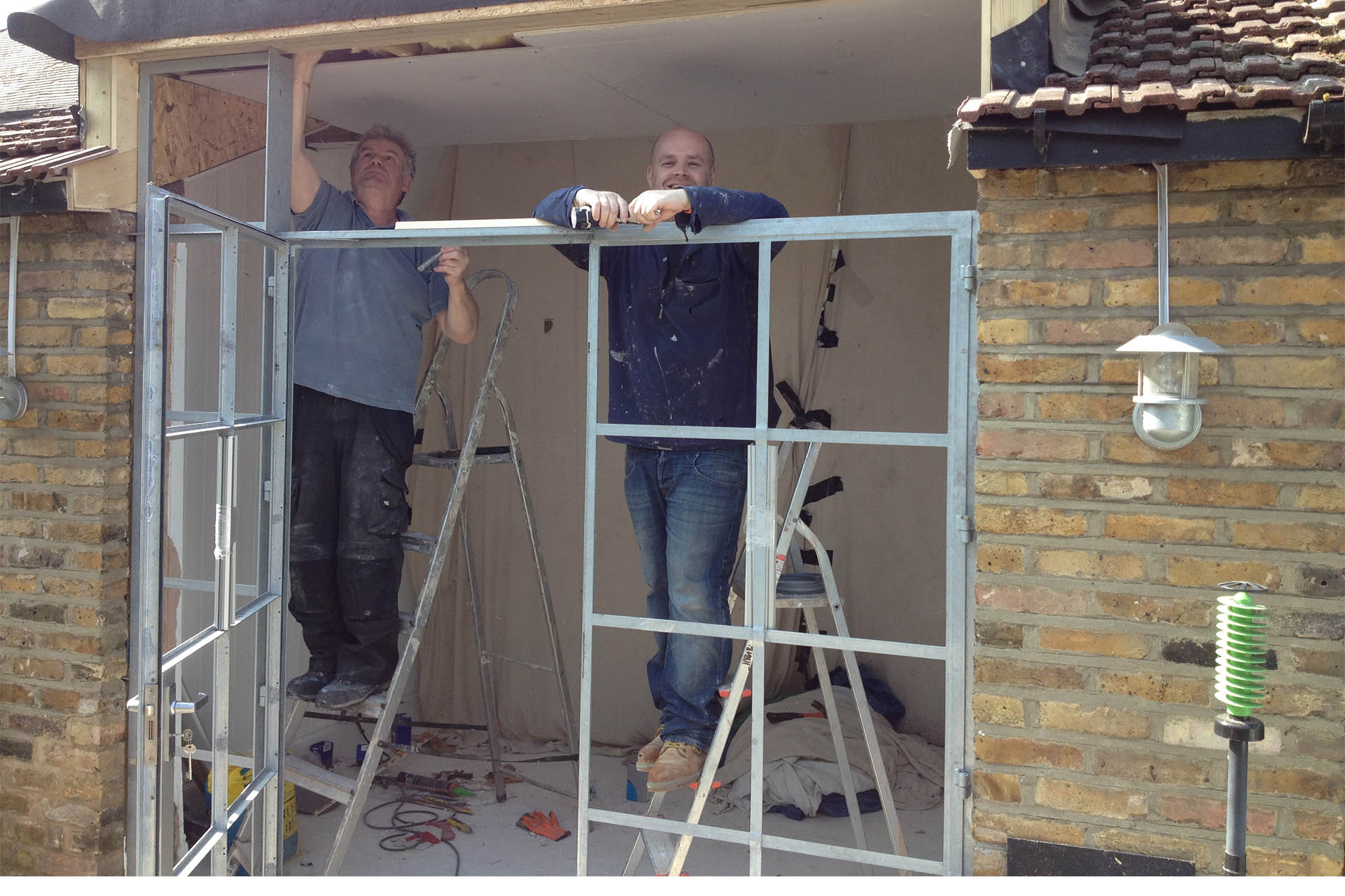 NW10 project installing Crittal doors